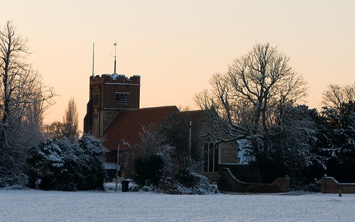  Snowy Church